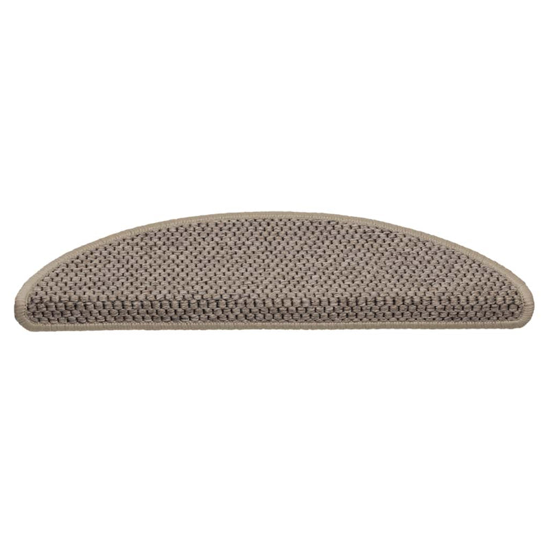 Load image into Gallery viewer, Vidaxl trapmatten zelfklevend sisal-look 30 st 56x17x3 cm donkerbeige
