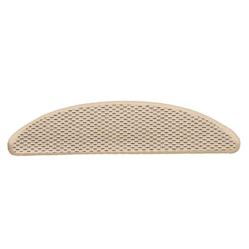 Load image into Gallery viewer, Vidaxl trapmatten zelfklevend sisal-look 30 st 56x17x3 cm berber

