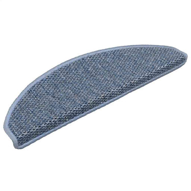 Vidaxl trapmatten zelfklevend sisal-look 30 st 65x21x4 cm blauw