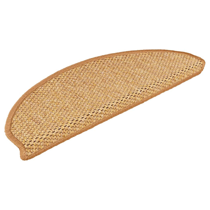 Load image into Gallery viewer, Vidaxl trapmatten zelfklevend sisal-look 30 st 65x21x4 cm sisal
