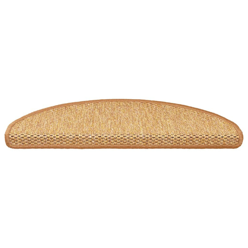 Load image into Gallery viewer, Vidaxl trapmatten zelfklevend sisal-look 30 st 65x21x4 cm sisal
