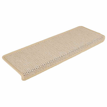 Vidaxl trapmatten zelfklevend 30 st sisal-look 65x21x4 cm berber