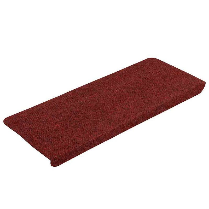 Load image into Gallery viewer, Vidaxl trapmatten zelfklevend 30 st 65x24,5x3,5 cm rood
