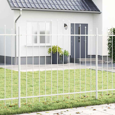 Vidaxl tuinhek 3 pcs wit 170 x 165 cm gepoedercoat staal