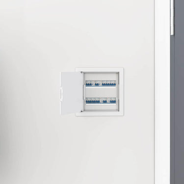 Vidaxl toegangs-panelen 2 pcs wit 15 x 15 cm abs kunststof