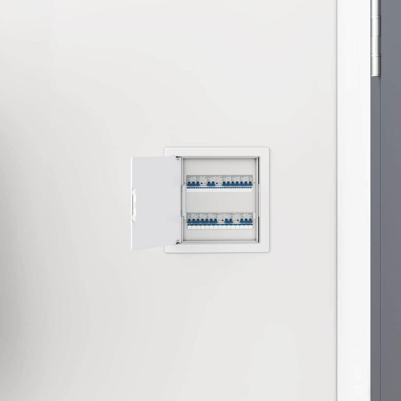 Load image into Gallery viewer, Vidaxl toegangs-panelen 2 pcs wit 15 x 15 cm abs kunststof

