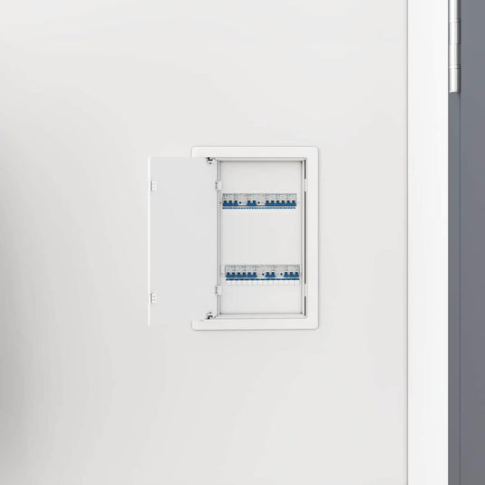 Vidaxl toegangs-panelen 2 pcs wit 15 x 23 cm abs kunststof