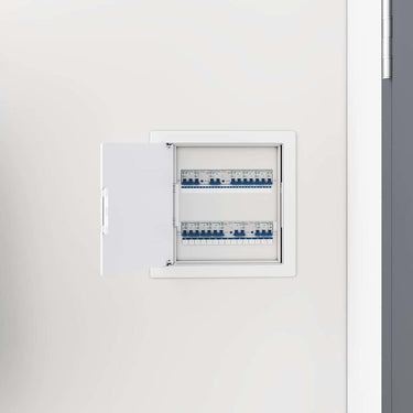 Vidaxl toegangs-panelen 2 pcs wit 20 x 20 cm abs kunststof