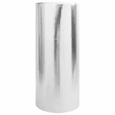 Vidaxl radiatorfolie zilver 10 x 1 m polyetheen