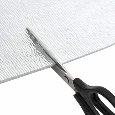 Vidaxl radiatorfolie zilver 5 x 0,5 m polyetheen