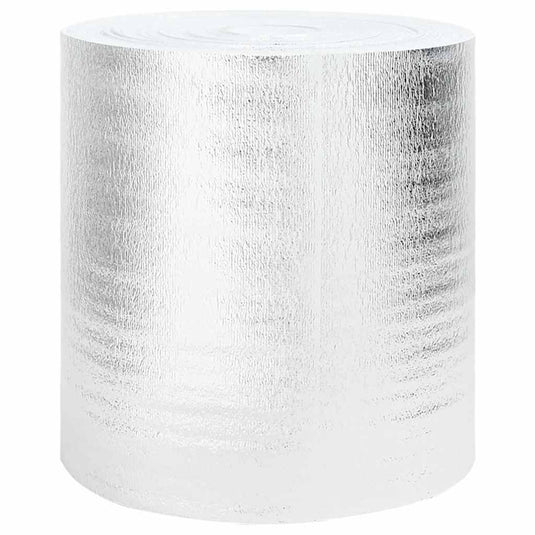Vidaxl radiatorfolie zilver 15 x 0,5 m polyetheen
