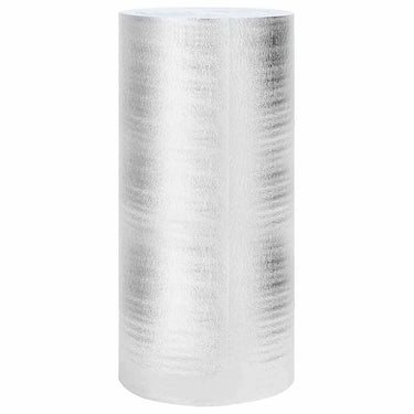 Vidaxl radiatorfolie zilver 50 x 1 m polyetheen