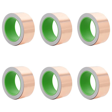 Vidaxl kopertape 6 pcs koper 2000 x 5 cm koper