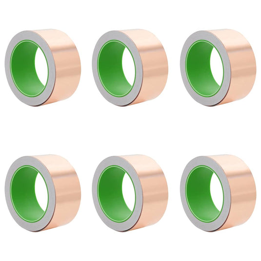 Vidaxl kopertape 6 pcs koper 2000 x 5 cm koper
