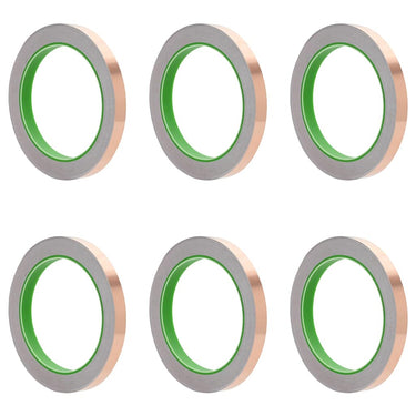 Vidaxl kopertape 6 pcs koper 2000 x 1 cm koper