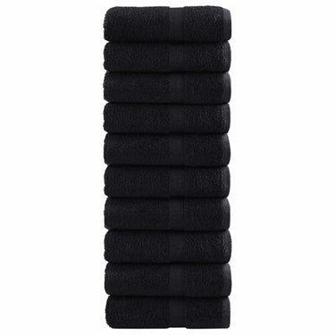 Vidaxl gastendoek solund 50 pcs zwart 30 x 30 cm 550 gsm