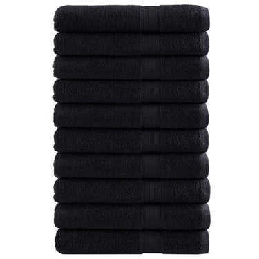 Vidaxl gastendoek solund 25 pcs zwart 80 x 200 cm 550 gsm