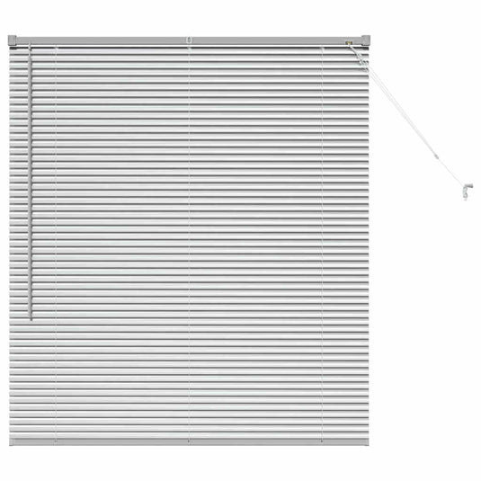 Vidaxl venetiaanse jaloezieën zilver 130 x 115 cm aluminium