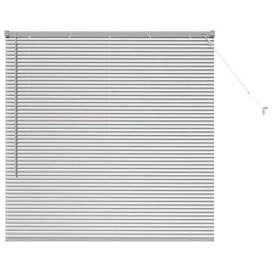 Vidaxl venetiaanse jaloezieën zilver 130 x 130 cm aluminium