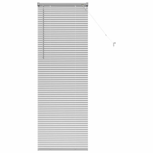 Vidaxl venetiaanse jaloezieën zilver 175 x 65 cm aluminium