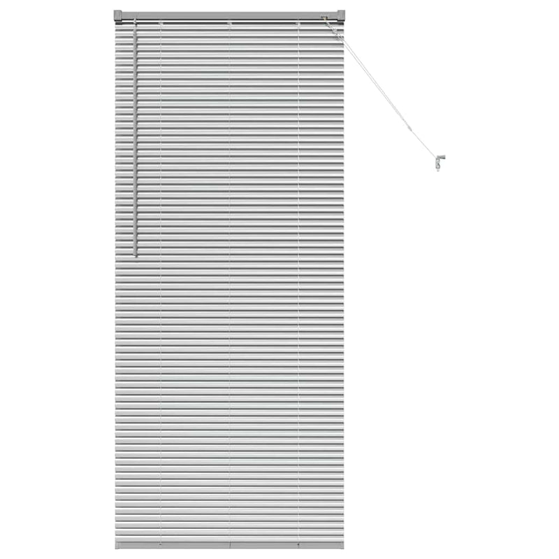 Load image into Gallery viewer, Vidaxl venetiaanse jaloezieën zilver 175 x 75 cm aluminium
