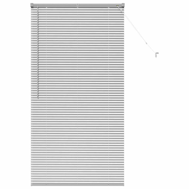 Load image into Gallery viewer, Vidaxl venetiaanse jaloezieën zilver 175 x 85 cm aluminium
