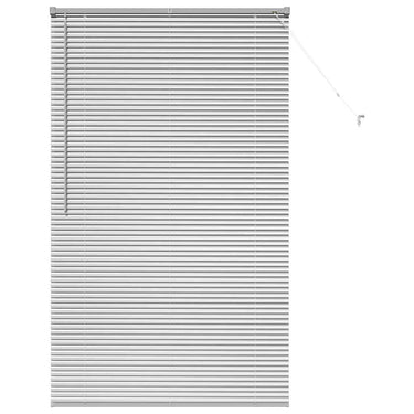 Vidaxl venetiaanse jaloezieën zilver 175 x 105 cm aluminium