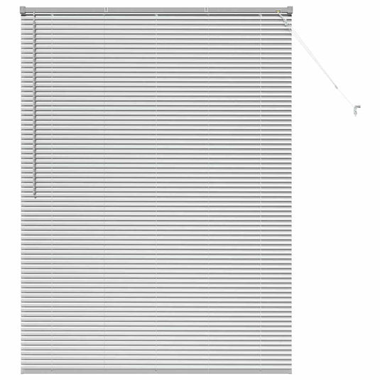 Vidaxl venetiaanse jaloezieën zilver 175 x 135 cm aluminium