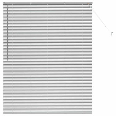 Vidaxl venetiaanse jaloezieën zilver 175 x 150 cm aluminium