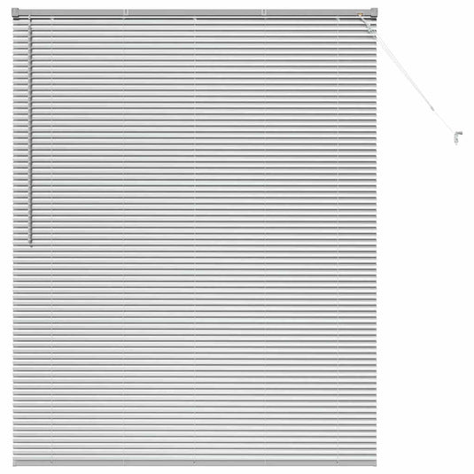 Vidaxl venetiaanse jaloezieën zilver 175 x 150 cm aluminium