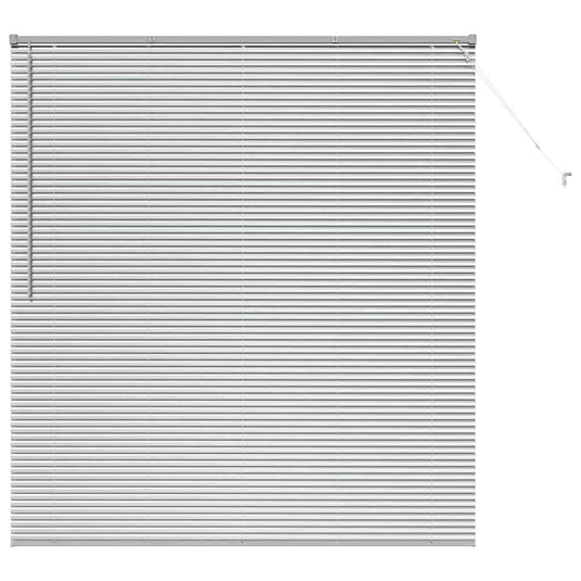 Vidaxl venetiaanse jaloezieën zilver 175 x 155 cm aluminium
