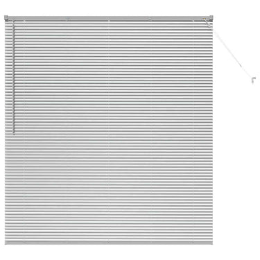 Vidaxl venetiaanse jaloezieën zilver 175 x 160 cm aluminium