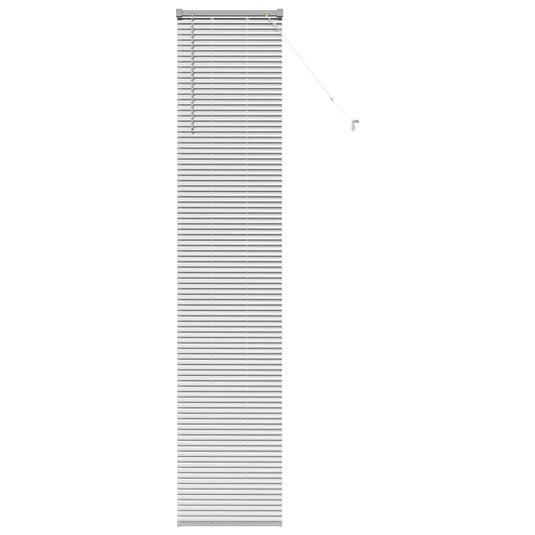 Vidaxl venetiaanse jaloezieën zilver 220 x 40 cm aluminium
