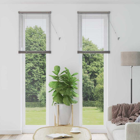 Vidaxl venetiaanse jaloezieën zilver 220 x 65 cm aluminium