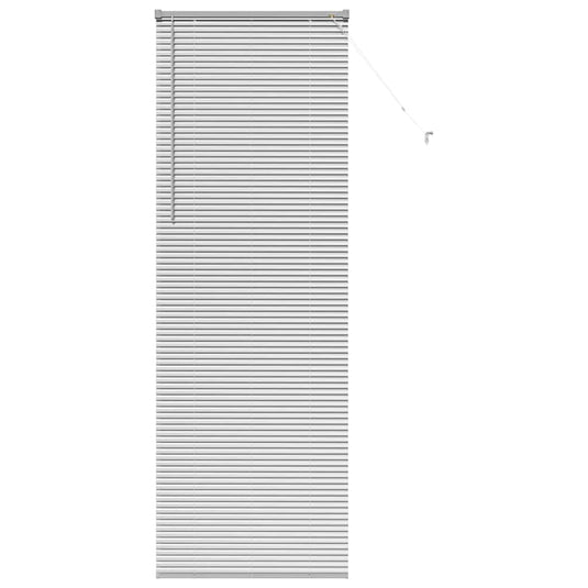 Vidaxl venetiaanse jaloezieën zilver 220 x 80 cm aluminium