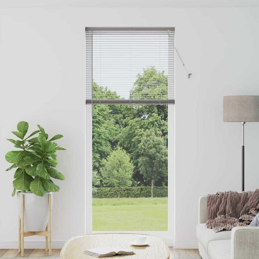 Vidaxl venetiaanse jaloezieën zilver 220 x 85 cm aluminium