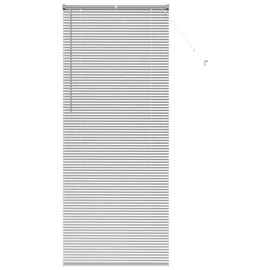 Vidaxl venetiaanse jaloezieën zilver 220 x 90 cm aluminium