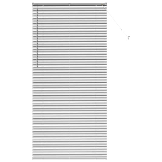 Vidaxl venetiaanse jaloezieën zilver 220 x 100 cm aluminium