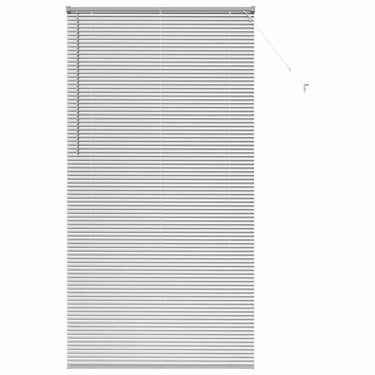 Vidaxl venetiaanse jaloezieën zilver 220 x 120 cm aluminium