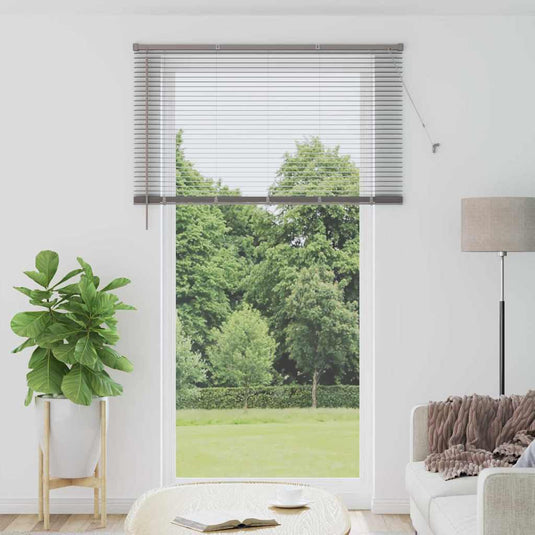 Vidaxl venetiaanse jaloezieën zilver 220 x 130 cm aluminium
