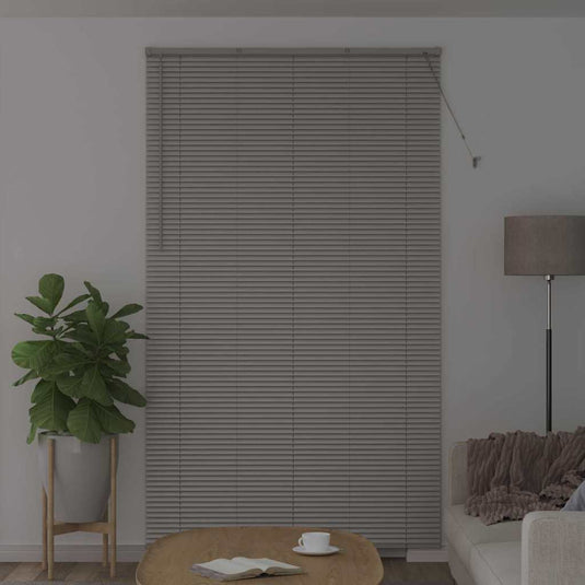 Vidaxl venetiaanse jaloezieën zilver 220 x 130 cm aluminium