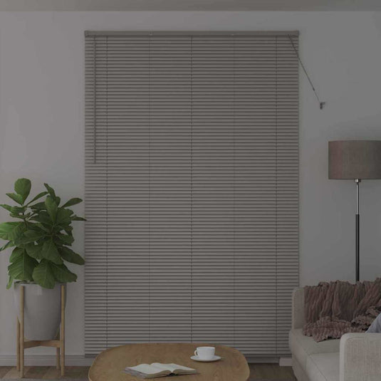 Vidaxl venetiaanse jaloezieën zilver 220x150cm aluminium