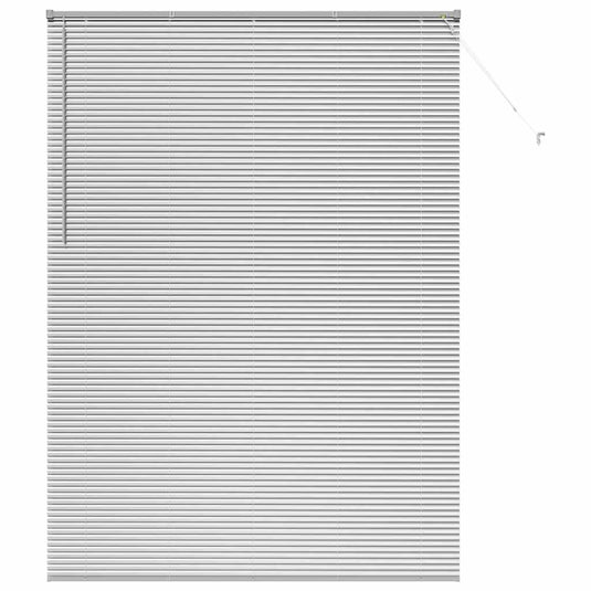 Vidaxl venetiaanse jaloezieën zilver 220 x 155 cm aluminium