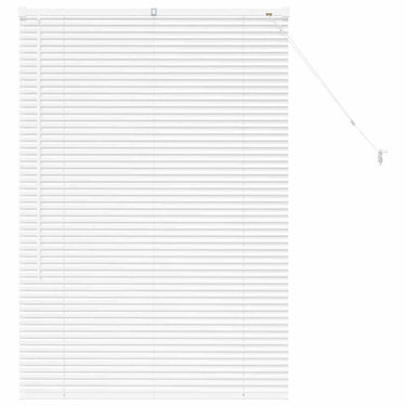 Vidaxl venetiaanse jaloezieën wit 130 x 85 cm aluminium
