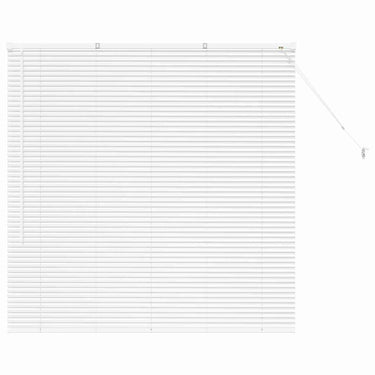 Vidaxl venetiaanse jaloezieën wit 130 x 135 cm aluminium
