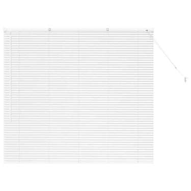 Vidaxl venetiaanse jaloezieën wit 130 x 150 cm aluminium