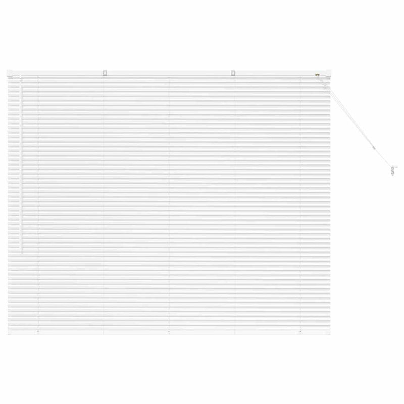 Load image into Gallery viewer, Vidaxl venetiaanse jaloezieën wit 130 x 155 cm aluminium
