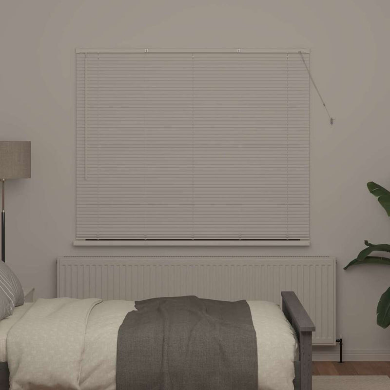 Load image into Gallery viewer, Vidaxl venetiaanse jaloezieën wit 175 x 160 cm aluminium
