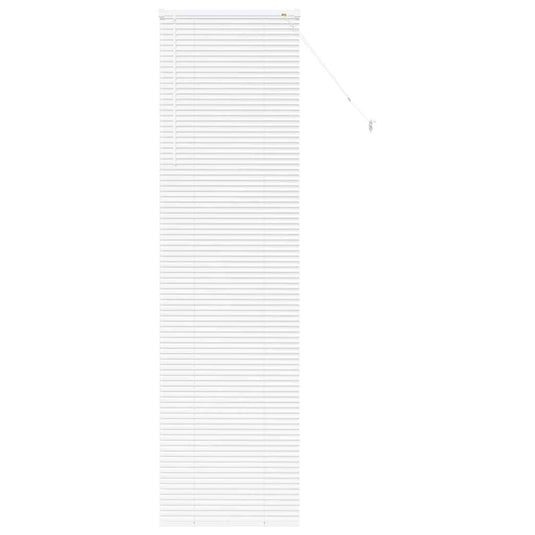 Vidaxl venetiaanse jaloezieën wit 220 x 55 cm aluminium