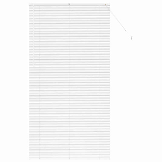 Vidaxl venetiaanse jaloezieën wit 220 x 110 cm aluminium